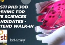 THSTI PhD Job Opening For Life Sciences Candidates – Attend Walk-In THSTI PhD Job Opening