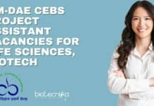 UM-DAE CEBS Project Assistant Vacancies For Life Sciences, Biotech UM-DAE CEBS Project Assistant