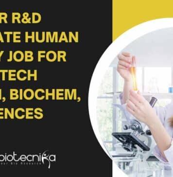 Unilever R&D Associate Human Biology