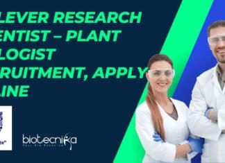 Unilever Research Scientist Plant