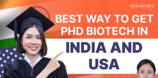 PhD Biotech In USA & India - How to Get A PhD?