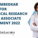 Dr B R Ambedkar Center for Biomedical Research Project Associate Recruitment 2022 ACBR PA Job Opening