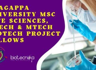 Alagappa University MSc Life Sciences