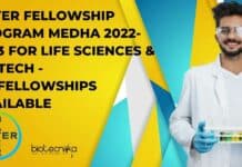 BAYER Fellowship Program Medha 2022-2023 For Life Sciences & Biotech – 125 Fellowships Available Bayer Fellowship Program Medha