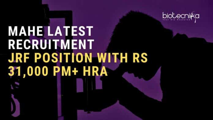 JRF Jobs For Biotech
