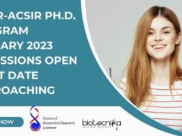 CBMR PhD Admission 2023