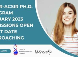 CBMR PhD Admission 2023