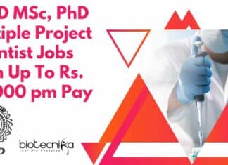 CDFD Project Scientist Jobs