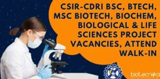 CDRI Project Vacancies 2022