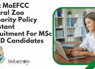 Central Zoo Authority Jobs