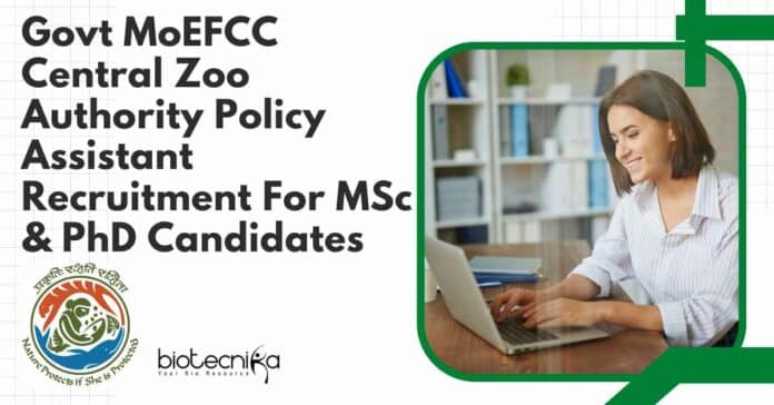 Central Zoo Authority Jobs