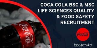Coca Cola Life Sciences Job