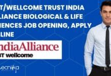 DBT/Wellcome Trust India Alliance Biological & Life Sciences Job Opening, Apply Online DBT/Wellcome Trust India Alliance