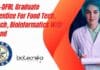 DRDO-DFRL Graduate Apprentice For Food Tech, Biotech, Bioinformatics With Stipend DRDO-DFRL Graduate Apprentice