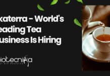 Ekaterra, World’s Leading Tea Business Hiring Biotech / Life Science / Plant Biology PhD Candidates Latest PhD Biotech Jobs