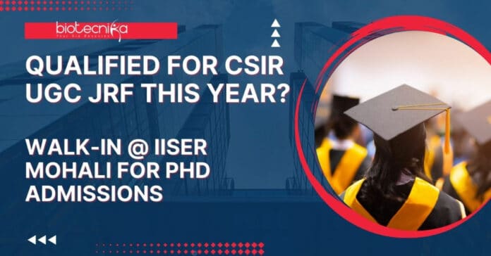 IISER PhD Admission 2022