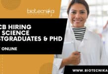 RGCB Life Science Job