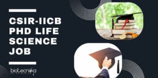 CSIR IICB PhD Job