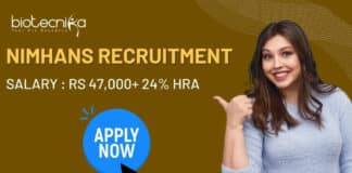 NIMHANS PhD Life Science