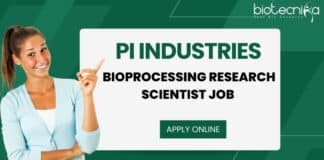 PI Industries Latest Job