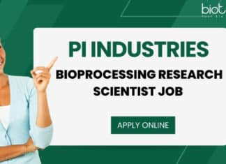 PI Industries Latest Job