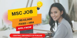 Msc Life Science Jobs