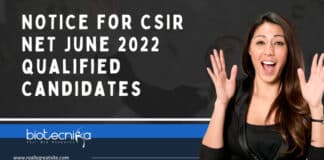 CSIR NET JRF Certificate
