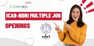 ICAR-NDRI Job Opening