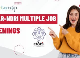 ICAR-NDRI Job Opening