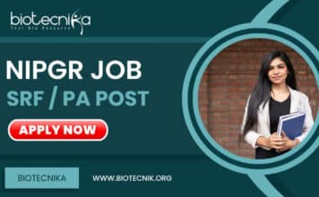 NIPGR Life Science Jobs