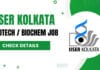 IISER Kolkata Biochemistry / Biotechnology Job in ICMR Funded Project Biochemistry / Biotechnology Job