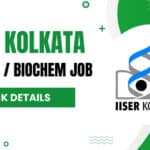 Biochemistry / Biotechnology Job