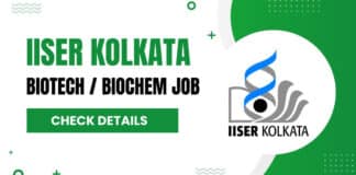 Biochemistry / Biotechnology Job