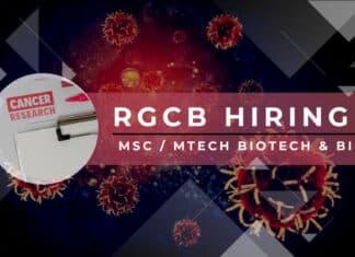 RGCB Msc Biotech Job