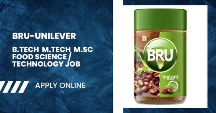 Unilever Food Tech Job