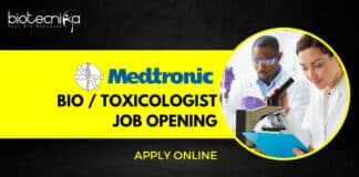 Medtronic Bio Toxicologist Job