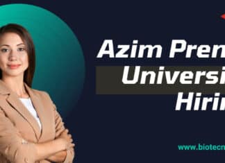 Azim Premji University Job