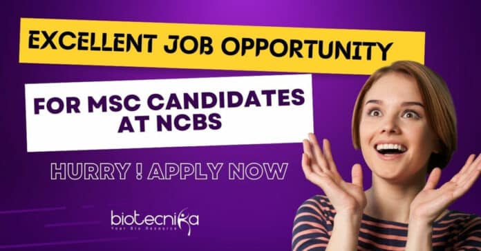 NCBS Msc Life Science