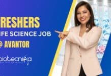 Avantor Freshers Life Science / Biotech Job – Apply Online Freshers Life Science Jobs