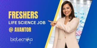 Freshers Life Science Jobs