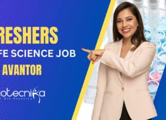 Freshers Life Science Jobs
