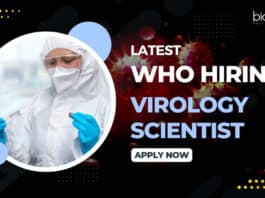 Latest Virology Jobs