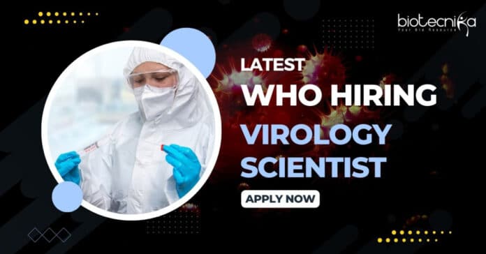 Latest Virology Jobs