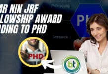 ICMR NIN JRF Fellowship Award Leading To PhD – Latest Notification 2022 ICMR NIN JRF Fellowship