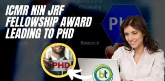 ICMR NIN JRF Fellowship