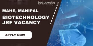 Biotechnology JRF Vacancy