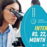 Intern With Rs. 22,000 Per Month Stipend At IISER TVM – Hurry Apply Now IISER Intern Life science