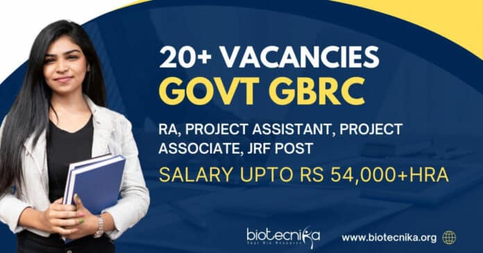 Latest JRF Research Jobs