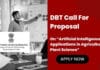 DBT Call For Proposal On “Artificial Intelligence (AI) Applications in Agriculture & Plant Science” DBT Proposal Call