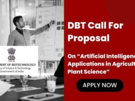 DBT Proposal Call